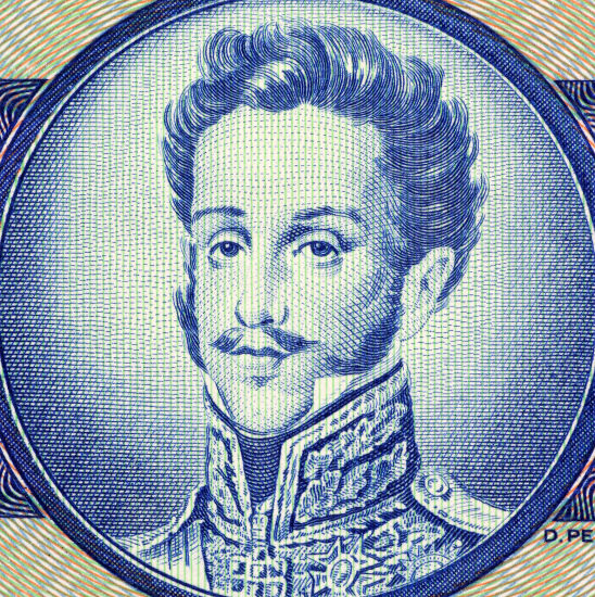 Dom Pedro I foi o imperador do Brasil durante o Primeiro Reinado (1822-1831).*